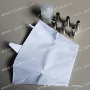 Stainless steel 6pcs Pastry Nozzles Decorating Set